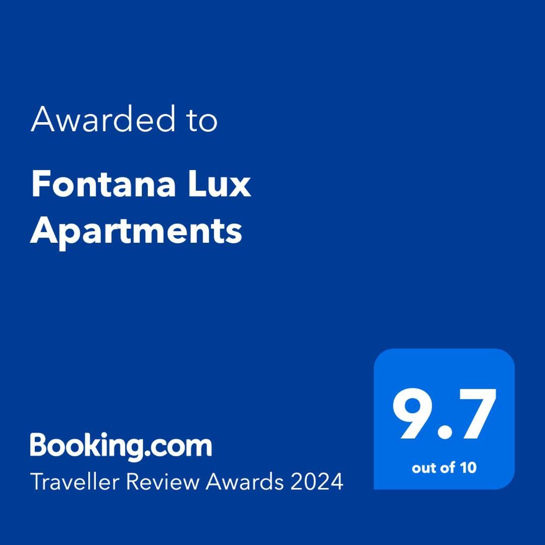 Slavija Fontana Lux Apartments Belgrado Esterno foto